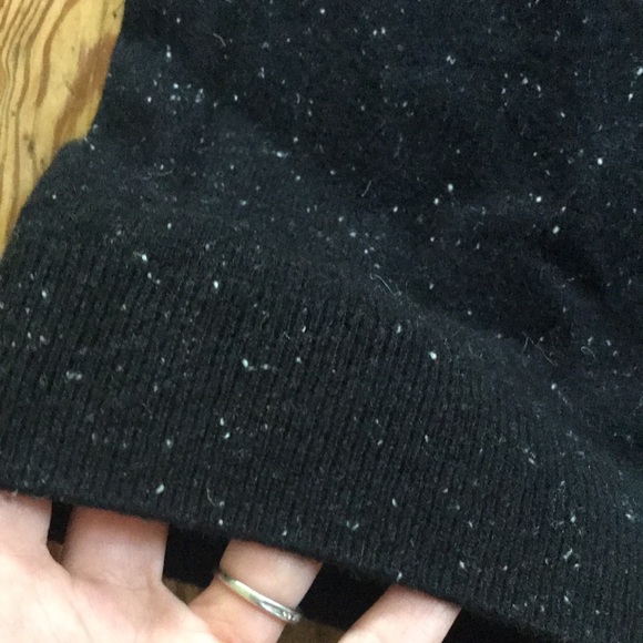 Talbots 100% cashmere speckled donegal turtleneck - Picture 5 of 5